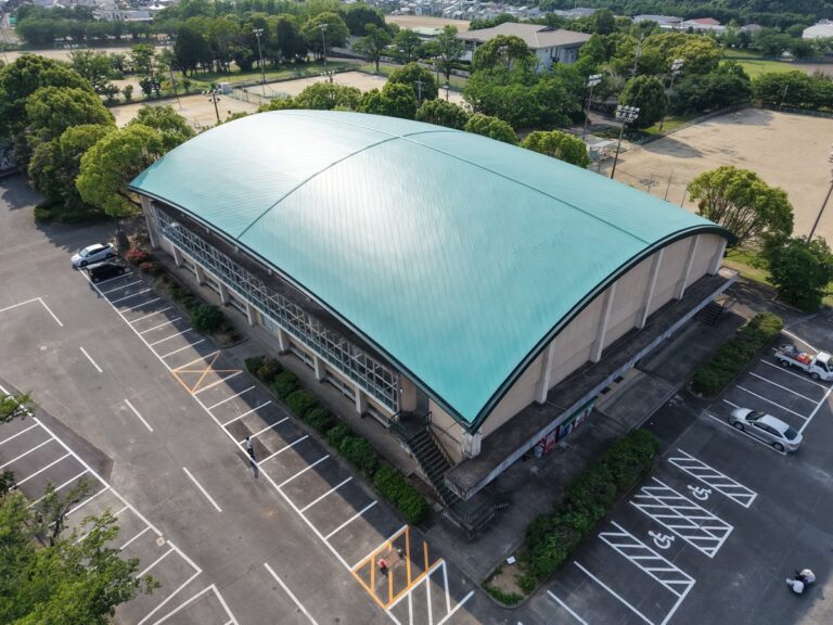 荒尾市民体育館屋根改修工事（荒尾市荒尾）