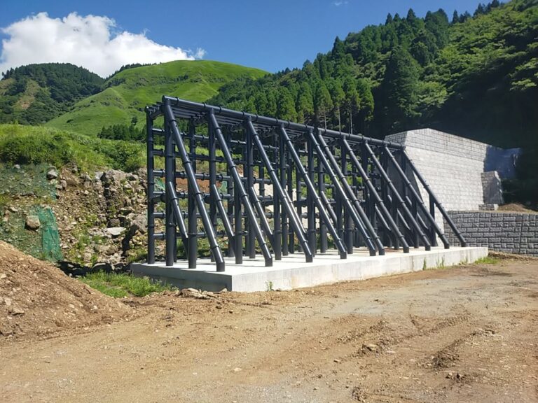 西平川1砂防堰堤新設（3期）工事（阿蘇市的石）